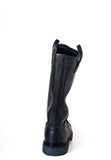 bunker boot firefighter waterproof shoes leather vibram steel toe