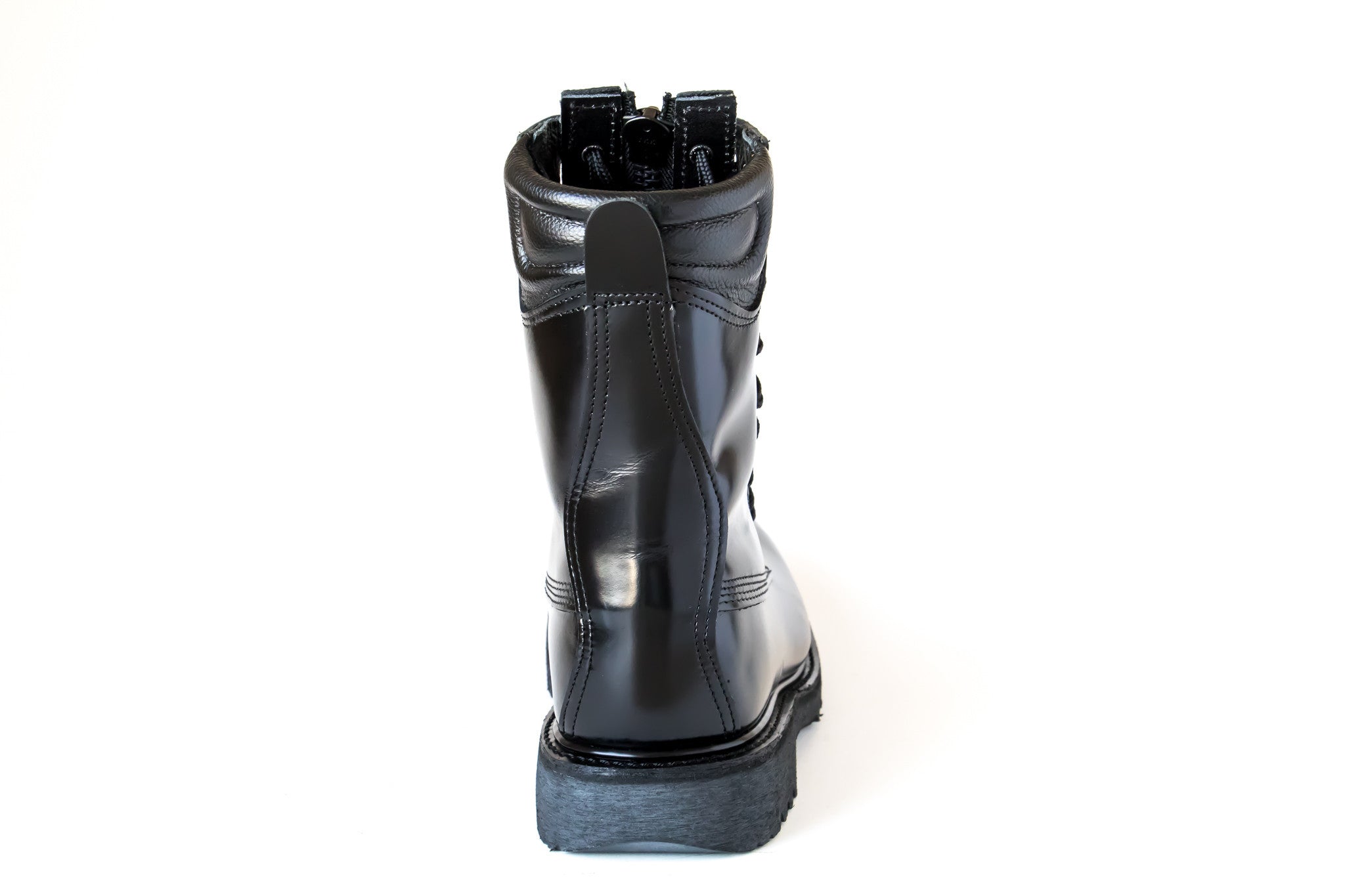 firefighter boot leather vibram steel toe