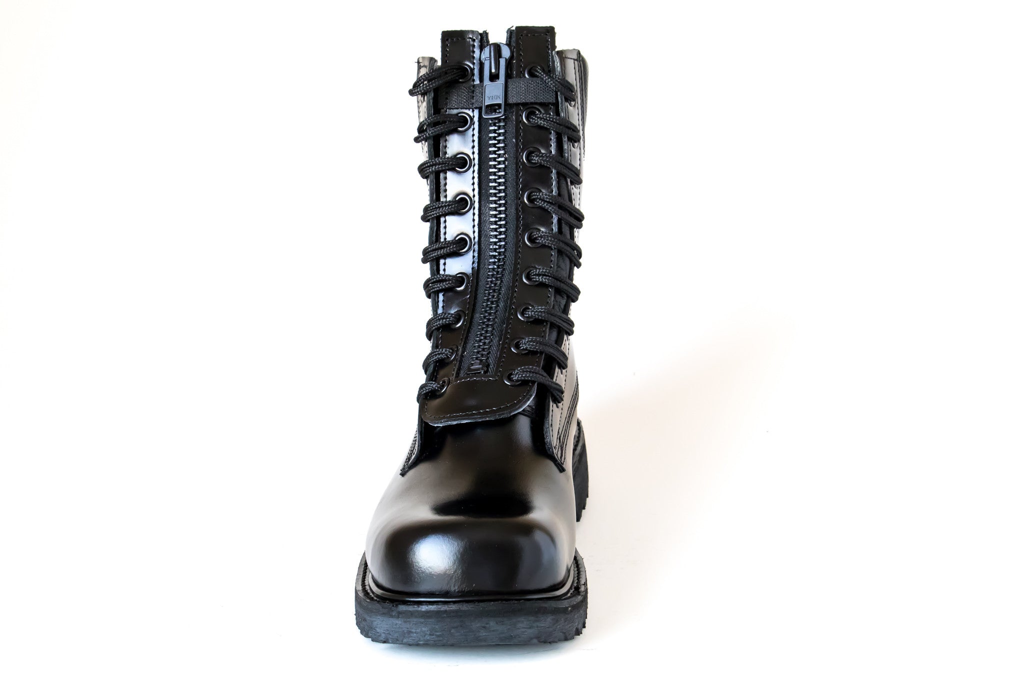 firefighter boot leather vibram steel toe